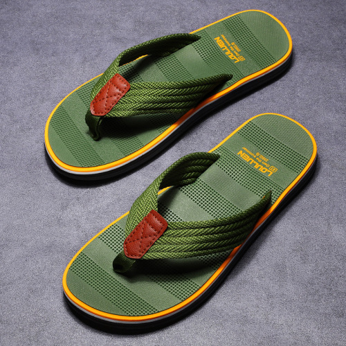 factory direct sales 2022 new summer beach slippers men‘s casual outdoor slippers flip flops cross-border large size
