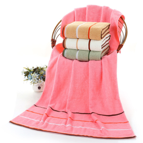 Cotton Bath Towel 70*140 Pure Cotton Plain Broken Thick Absorbent Gift 32 Shares New Cotton Bath Towel Wholesale 
