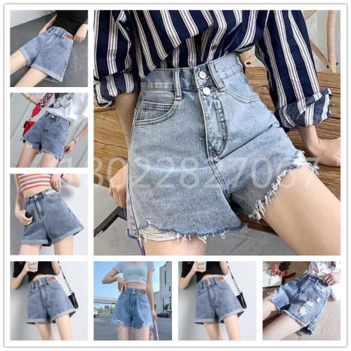 2023 foreign trade small whole women‘s clothing summer miscellaneous denim hot pants tail goods factory special clearance