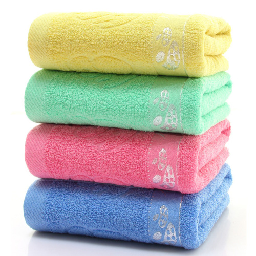 factory pure cotton bath towel cover towel wholesale custom logo gift advertising thickened towel pure cotton