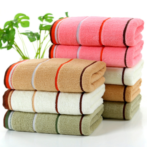 Factory Direct Sales 32-Strand Cotton Towel Face Towel Wholesale Supermarket Gifts Advertising Gifts Towel Logo