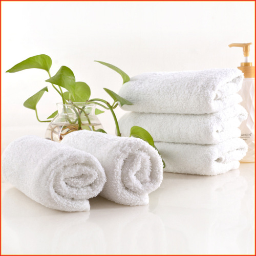 factory wholesale towel pure white cotton thickened fire pedicure hotel bath sauna hotel labor protection disposable towel
