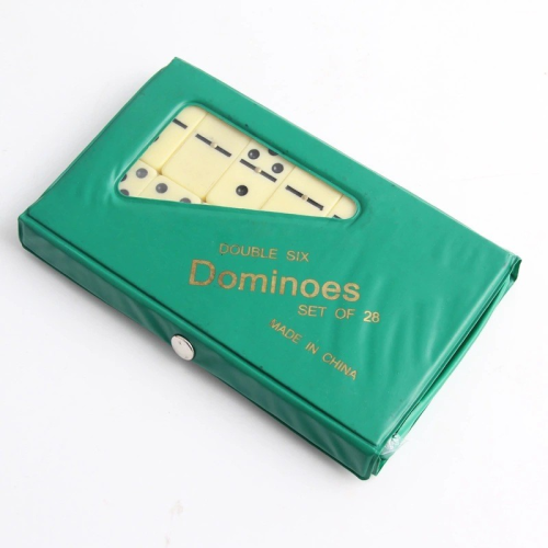 domino 5010# pvc boxed tooth color with studs domino factory direct sales