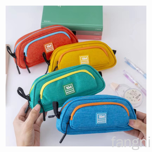 Factory Direct Sales Domestic and Foreign Trade New Multi-Layer Large Capacity Pencil Case Stationery Storage Bag Pencil Case