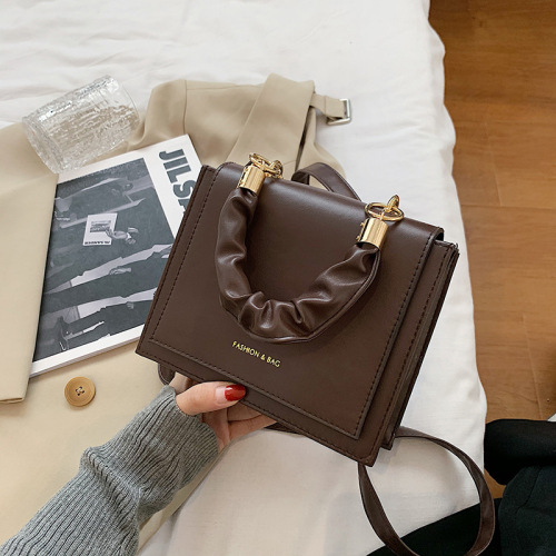 textured women‘s bag new korean fashion handbag shoulder crossbody bag