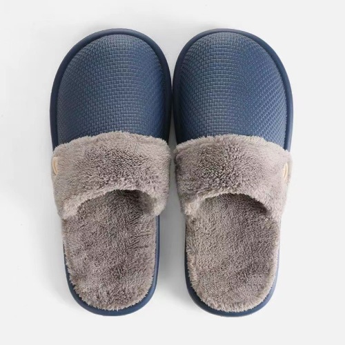 New Autumn and Winter Couple Cotton Slippers Men‘s and Women‘s Home Waterproof Sliding Washable coral Velvet Casual Slippers Wholesale Foreign Trade