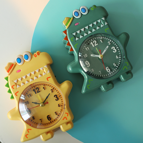22 new products factory direct cartoon dinosaur alarm clock student bedroom wake-up alarm clock time management good things