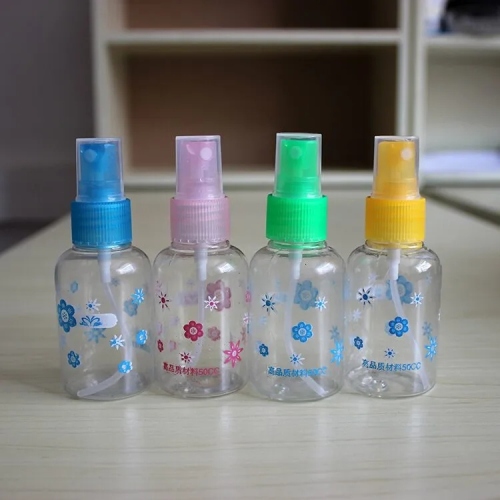 50ml printing spray bottle portable travel sub-bottle sample sub-bottle