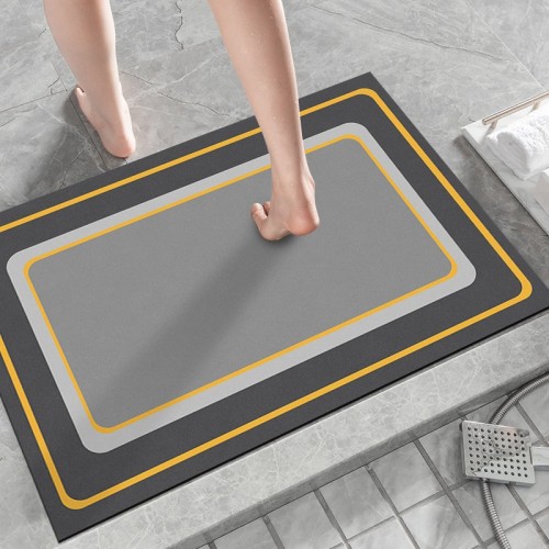 diatom mud floor mat kitchen oil-proof hydrophilic pad long wash-free toilet quick-drying foot mat amazon factory wholesale