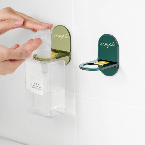 Shake popular Bathroom Punch-Free Shower Gel Rack Shampoo Wall Shelf Light Luxury Shower Gel Bracket 