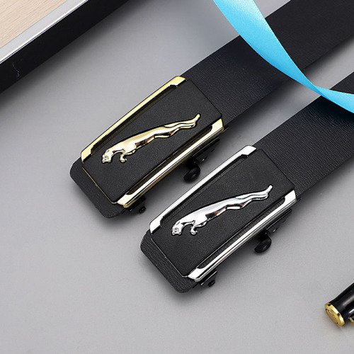 2022 New Men‘s Automatic Buckle Belt Young Men Toothless Business Casual Belt Yiwu Factory Wholesale