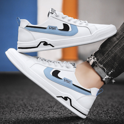 Men‘s Shoes Spring 2022 New Youth Sports Casual Borad Shoes 1 slip-on White Shoes Trendy Shoes Men‘s Shoes
