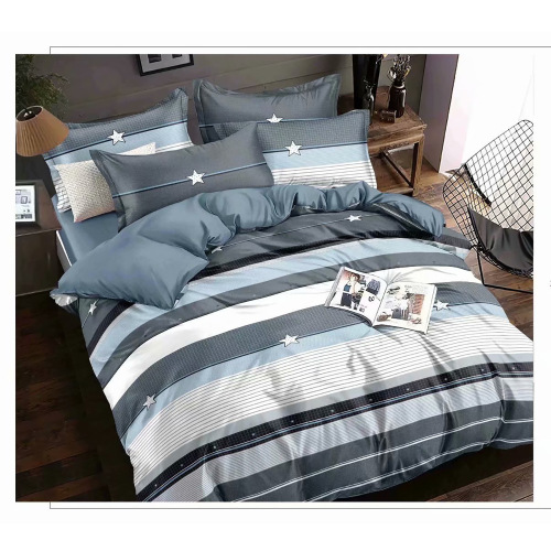four-piece bed sheet set student dormitory three-piece chemical fiber quilt cover 4-piece bedding set wholesale