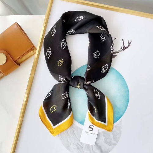new 70 letters small square scarf women‘s korean-style versatile professional scarf hair band with shirt scarf wholesale