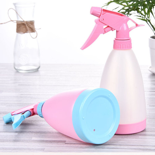 Hand Pressure Watering Kettle Candy Color Watering Pot Gardening Watering Sprayer Small Watering Can Cleaning Watering Can 