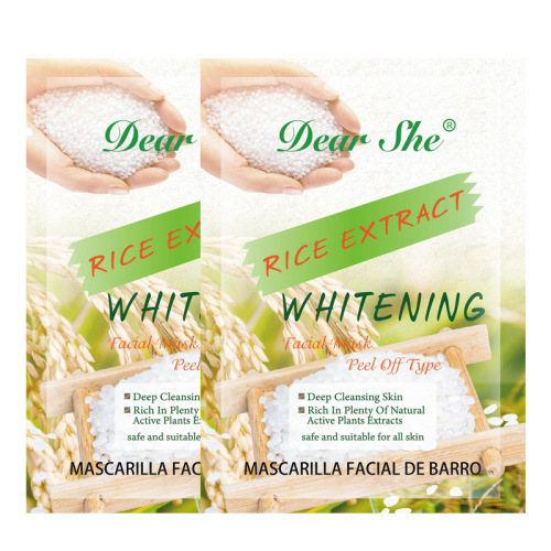 Dear She Rice Puree Mask Hydrating Moisturizing and Nourishing Pore Acne Cleanser Amazon Foreign Trade Cross-Border Wholesale