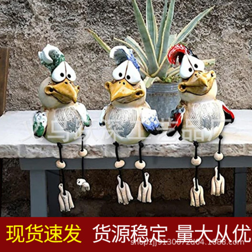 interesting farm chicken decoration garden statue courtyard art resin decoration easter decorations new
