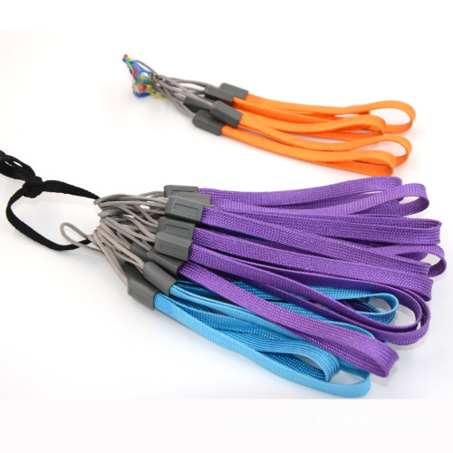 Phone Strap Colorful Lanyard Strap Water Cup with Selfie Stick Tail Rope Support Customization as Request