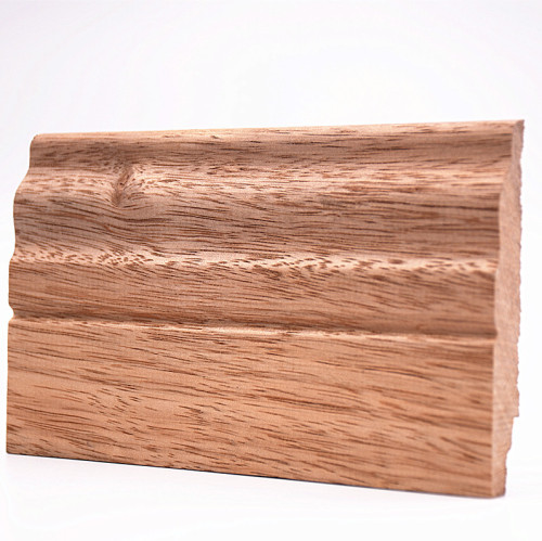 factory wholesale solid wood skirting line 8.5cm flat home decoration building materials solid wood wall panel wool