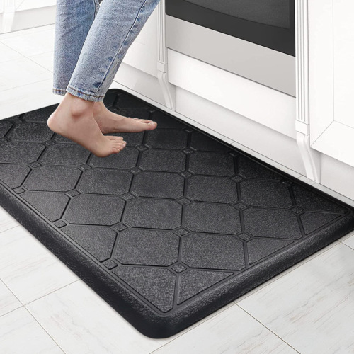 kitchen mat amazon door mat solid color non-slip oil-proof mat strip pvc decompression mat cross-border 12mm