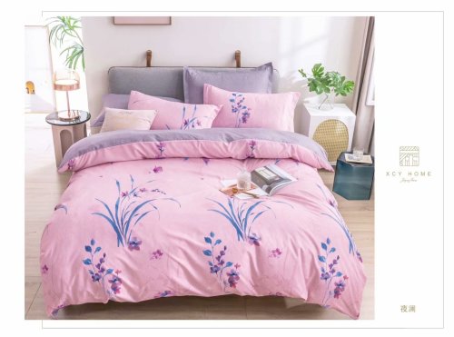 Chemical Fiber Bedding Three-Piece Set Student Dormitory Bed Sheet Quilt Cover Three-Piece Bedding Factory Wholesale