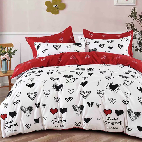bedding supplies four-piece student dormitory bed sheet quilt cover three-piece factory wholesale