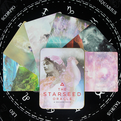 Card the Starseed Oracle Iron Boxed Card Gilding Craft High-End Card Wholesale