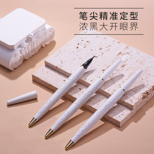 liwei flower relief eyeliner pen quick-drying long-lasting waterproof sweat-proof non-blooming novice eyeliner pen