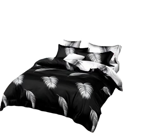 four-piece bedding set popular korean style printed bed sheets spring and summer bed sheets 4-piece bedding set wholesale