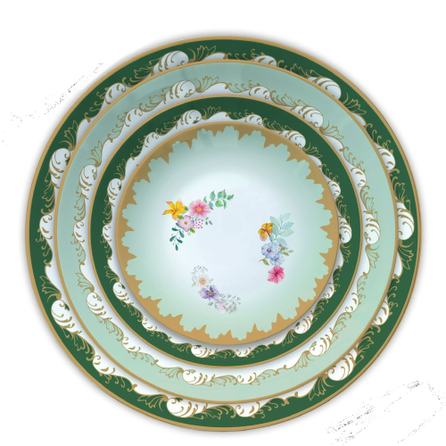 high-grade ceramic bone china plate western plate steak pizza cake plate flat plate disc shallow plate