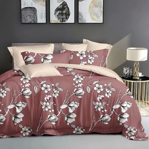Four-Piece Bedding Set for Export Four-Piece Bedding Set Printing Chemical Fiber Quilt Cover Bed Sheet Fitted Sheet Factory Wholesale
