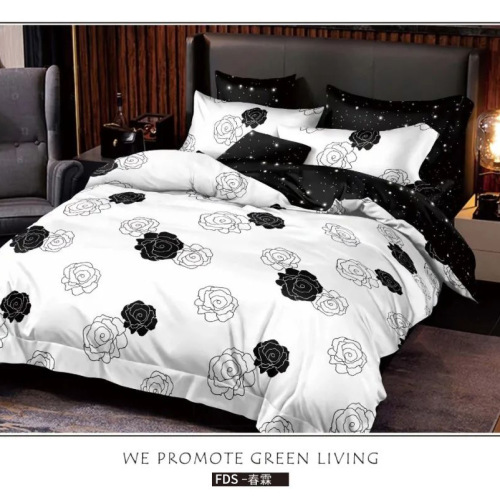 four-piece bedding set manufacturer nordic simple quilt cover bed dormitory set single double