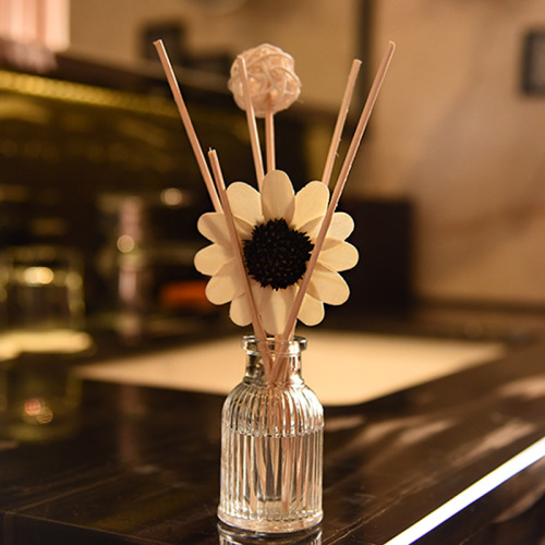 creative roman bottle fire-free rattan aromatherapy dandelion car home perfume air freshener factory wholesale