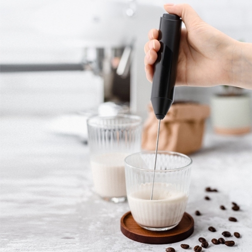 Egg Beater Electric Milk Frother Cross-Border New Arrival Mini Handheld Wireless Milk Frother Electric Milk Frother Wholesale 