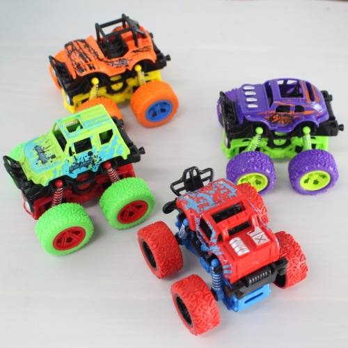 T Dynamic Inertial Stunt Four-Wheel Drive Children‘s Model Toy Car off-Road Vehicle Dumptruck Stall Hot Sale Wholesale