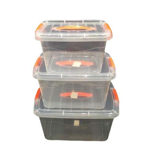 transparent hand storage box wholesale large and medium small size storage box gift storage box e-commerce supply rs-1712