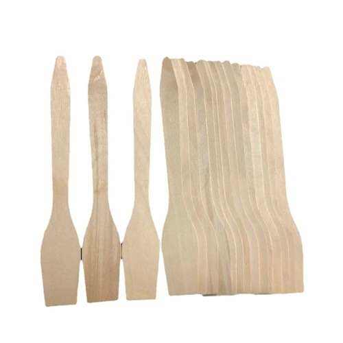 Disposable Wooden Spoon Wholesale Dessert Ice Cream Spoon Wooden Quant Spoon E-Commerce Supply RS-600221