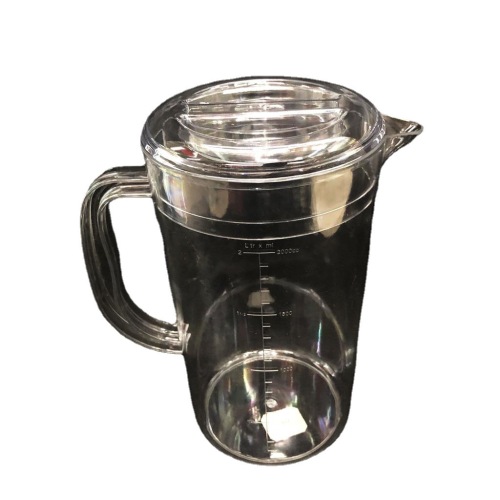 unbreakable transparent kettle with scale acrylic kettle large capacity hot and cold water kettle rs-201096