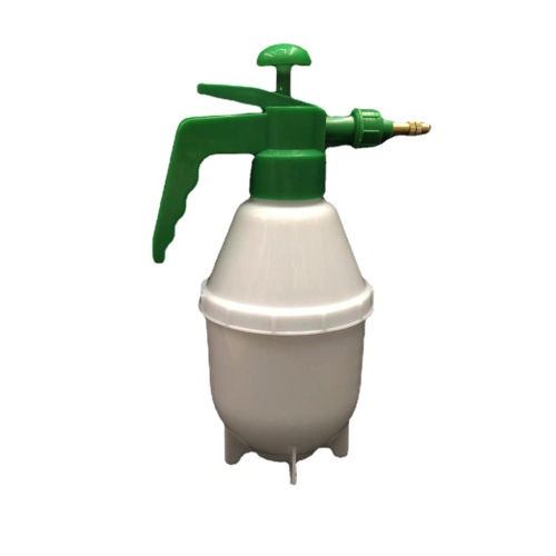 0.8 l air pressure sprayer can hold hot water pe sprinkling can gardening adjustable press spray pot rs-600125