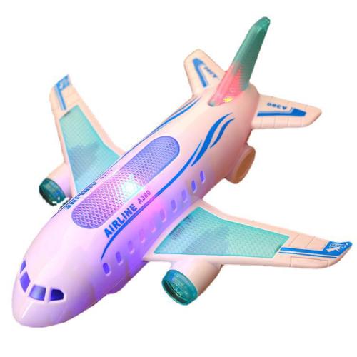 Electric Universal Music Light Super Cool Children‘s Aircraft Model Toys Luminous Stall Hot Selling Toys 