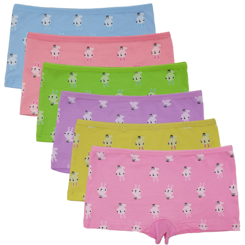 yunmengni foreign trade children‘s underwear cotton cartoon printed girls‘ boxers amazon aliexpress underwear in stock