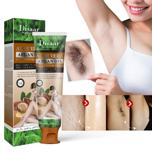 aloe hair removal cream armpit thigh arm gentle hair removal cream