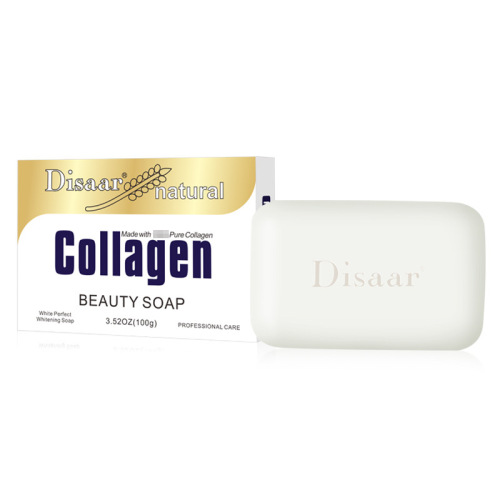 Collagen Handmade Soap Skin Cleansing Brightening Handmade Soap 100G Facial Soap