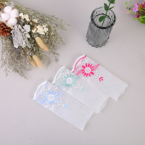20cm new styling yarn sunflower embroidery lace barbie doll air conditioner cover sofa cushion curtain tablecloth