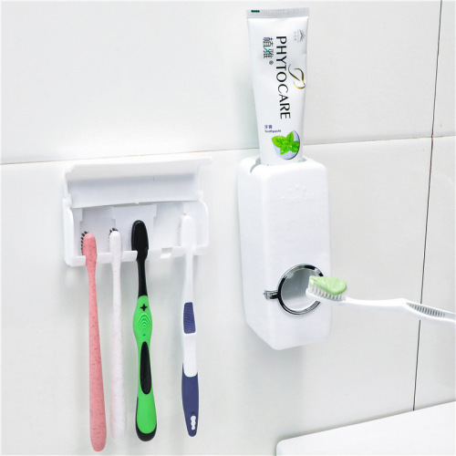 Supply Automatic Toothpaste Squeezer Toothbrush Holder Set Toothpaste Dispenser Wholesale