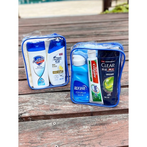 Travel Pack Wash Nursing Suite Bath Small Bottle Shampoo Shower Gel Men‘s and Women‘s Travel Hotel Supplies Business Trip Toiletry Bag