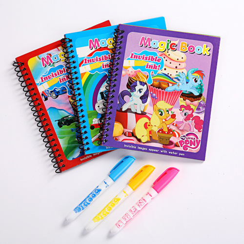 children‘s new innovative watercolor painting book stationery set magic water painting book graffiti