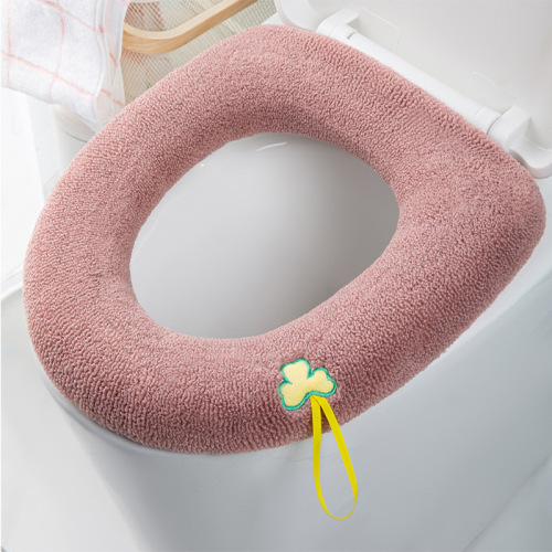 household thickened washable toilet seat cushion winter toilet seat cover four seasons universal nordic style toilet seat cushion