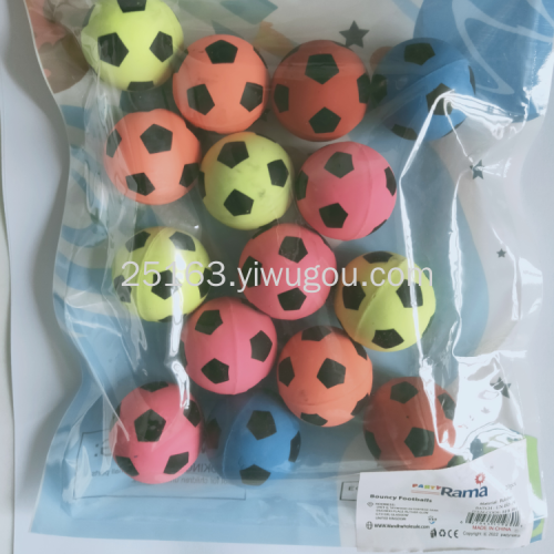 35mm bouncy ball jump ball one yuan coin-operated machine gashapon machine toy ball color football customized packaging