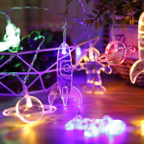 led string spaceman decorative lamp children‘s room tent pendant space birthday party decoration